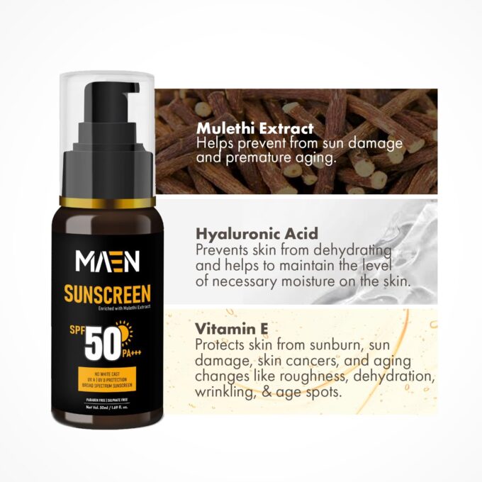 MAEN Sunscreen For Men